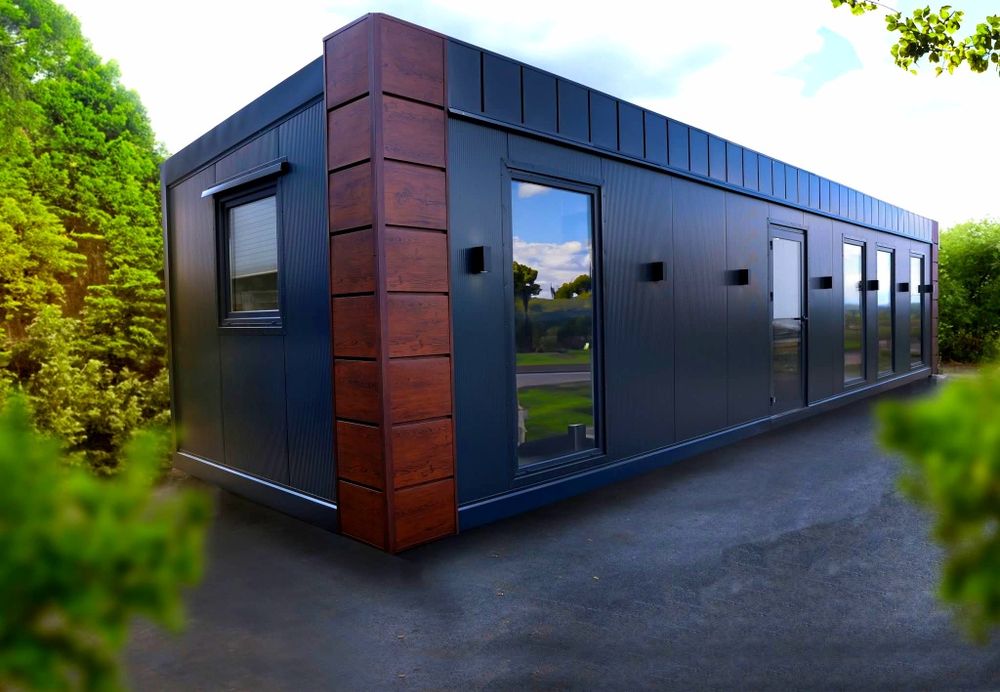Działka 1000m2 wraz z Pawilonem mieszkalny całoroczny 10X4