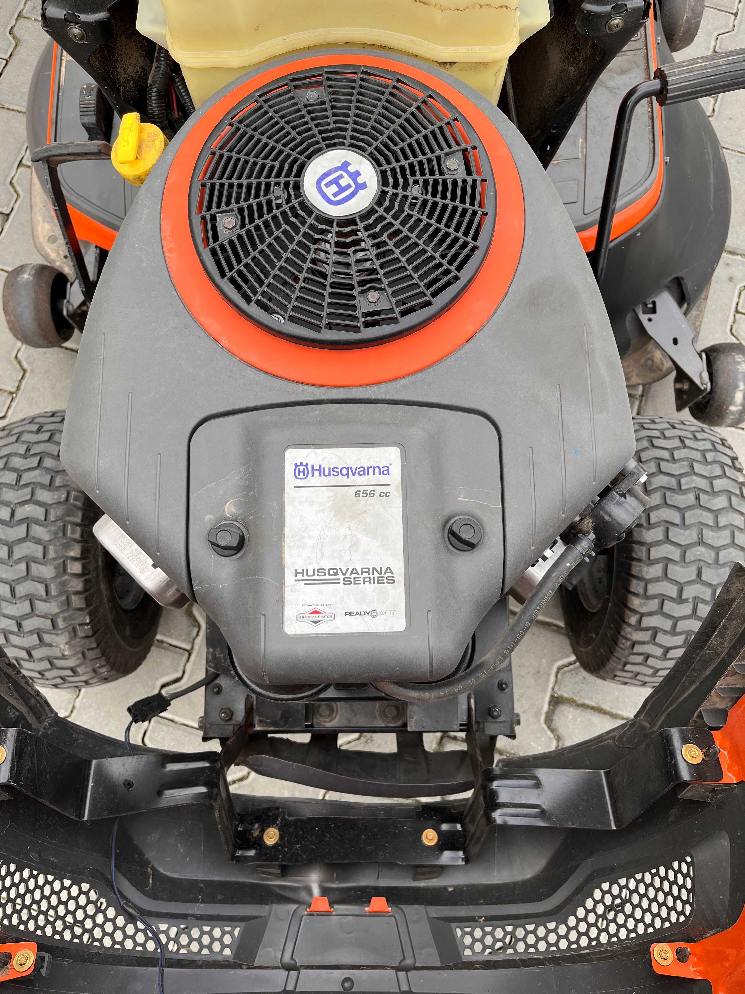 Traktor Husqvarna 22 KM Automat 2 cylindry V2 pompa Kosz RATY  !!