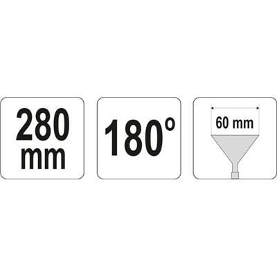 Szczypce Kleszcze do gięcia blach proste 280mm