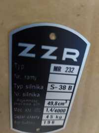 Nowa tabliczka rama nr zawieszenie romet komar sztywniak Mr 232 ZZR.