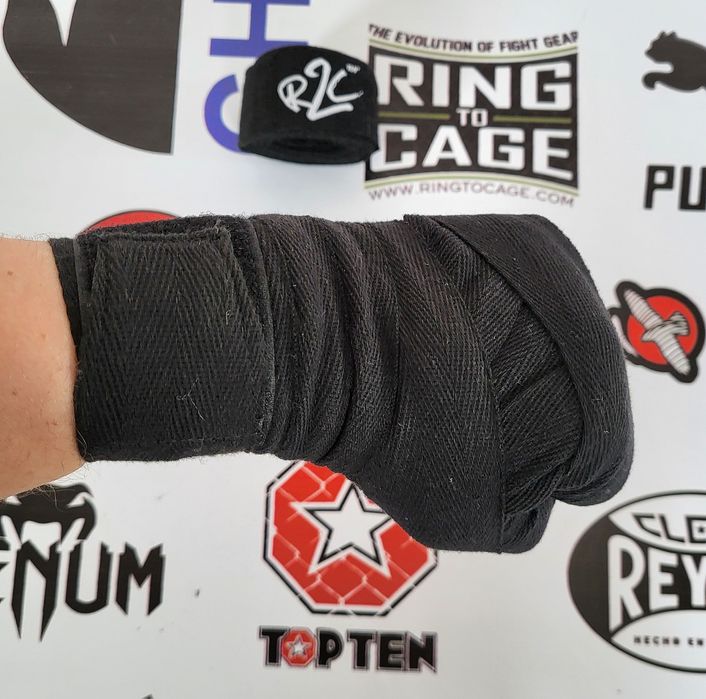 RING TO CAGE 4.5M Оригінал Боксерські бинти Не тянуться Котонові