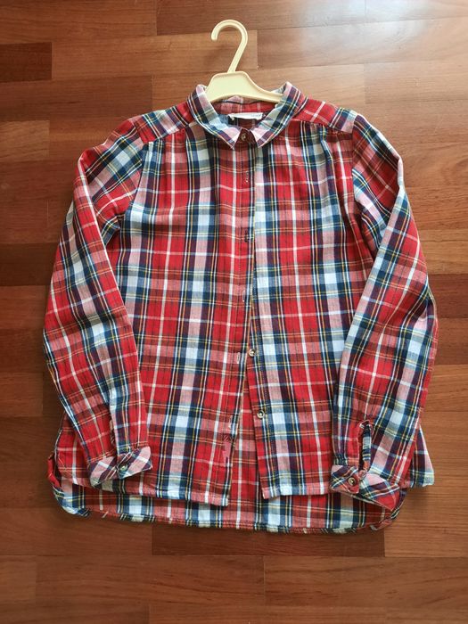 Camisa xadrez p/criança