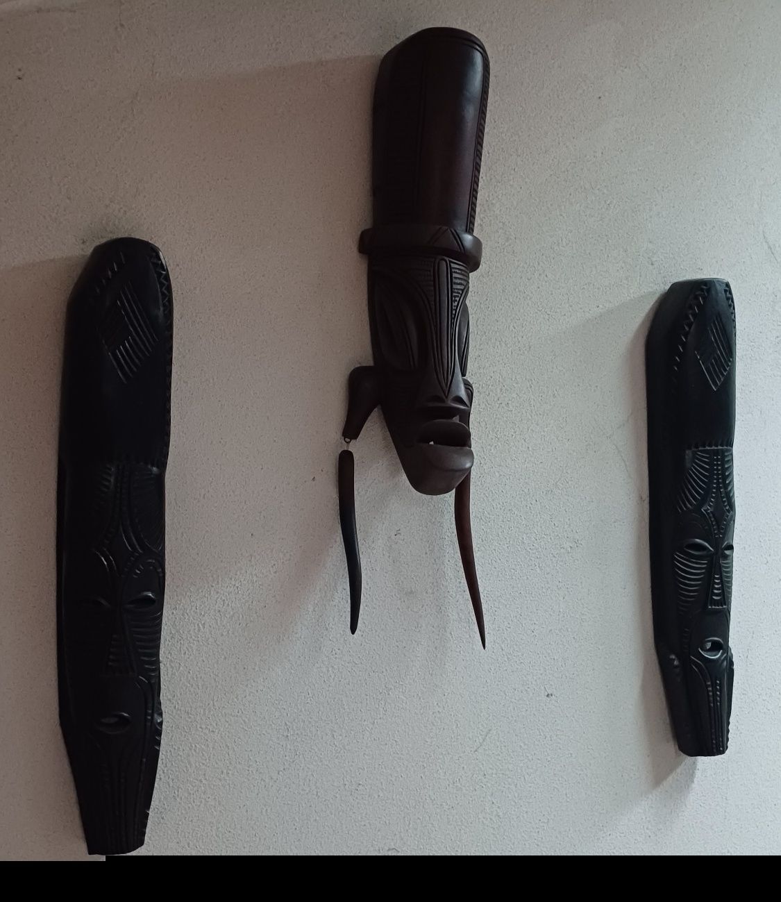 Figuras de madeira de grande dimensão