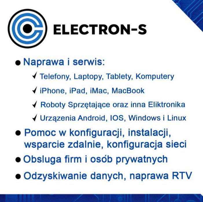Naprawa Serwis Telefonów Tabletów Laptopów Komputerów
