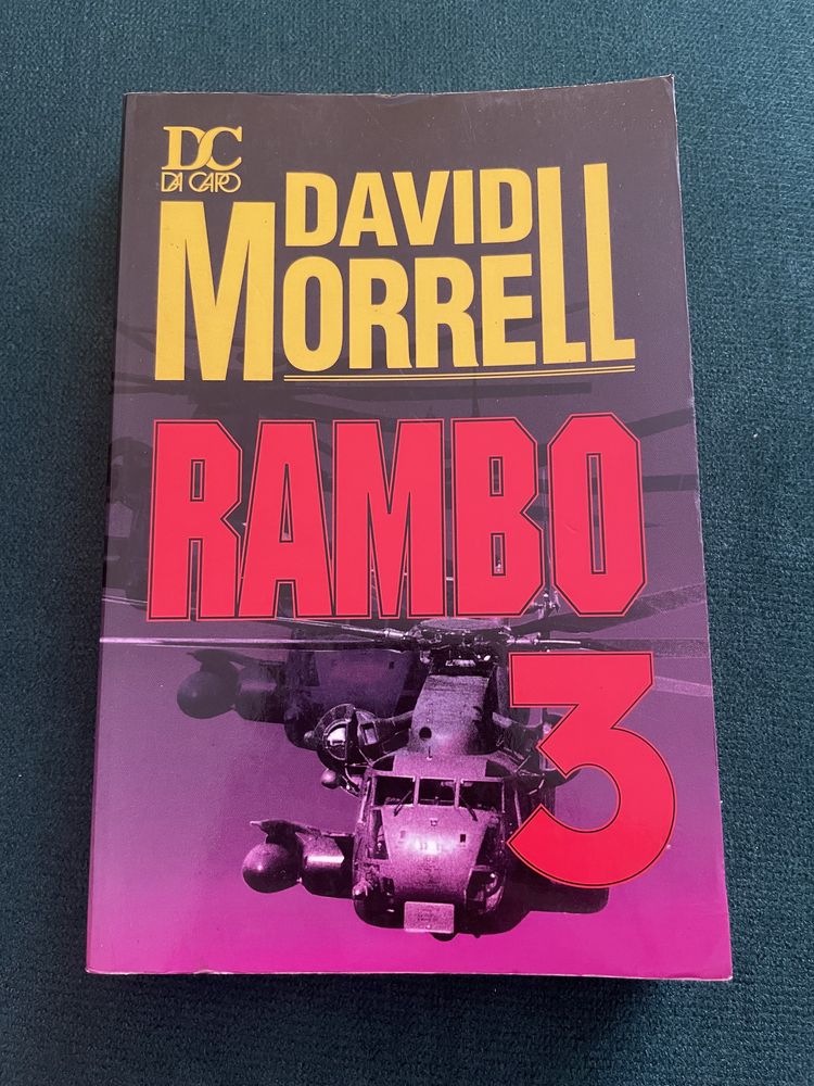 Książka David Morrell Rambo 3 Da Capo unikat retro