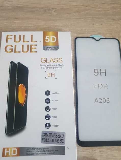 Hartowane szkło Full Glue 5D do SAMSUNG GALAXY A20S