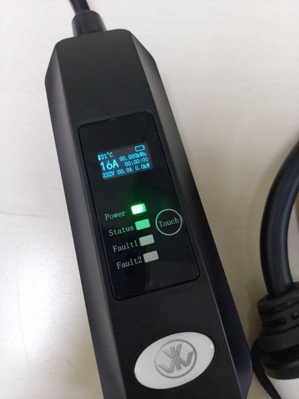Зарядний пристрій 16A 3.5KW 5m 1ф для електрокарів,електро Smart Тип 2