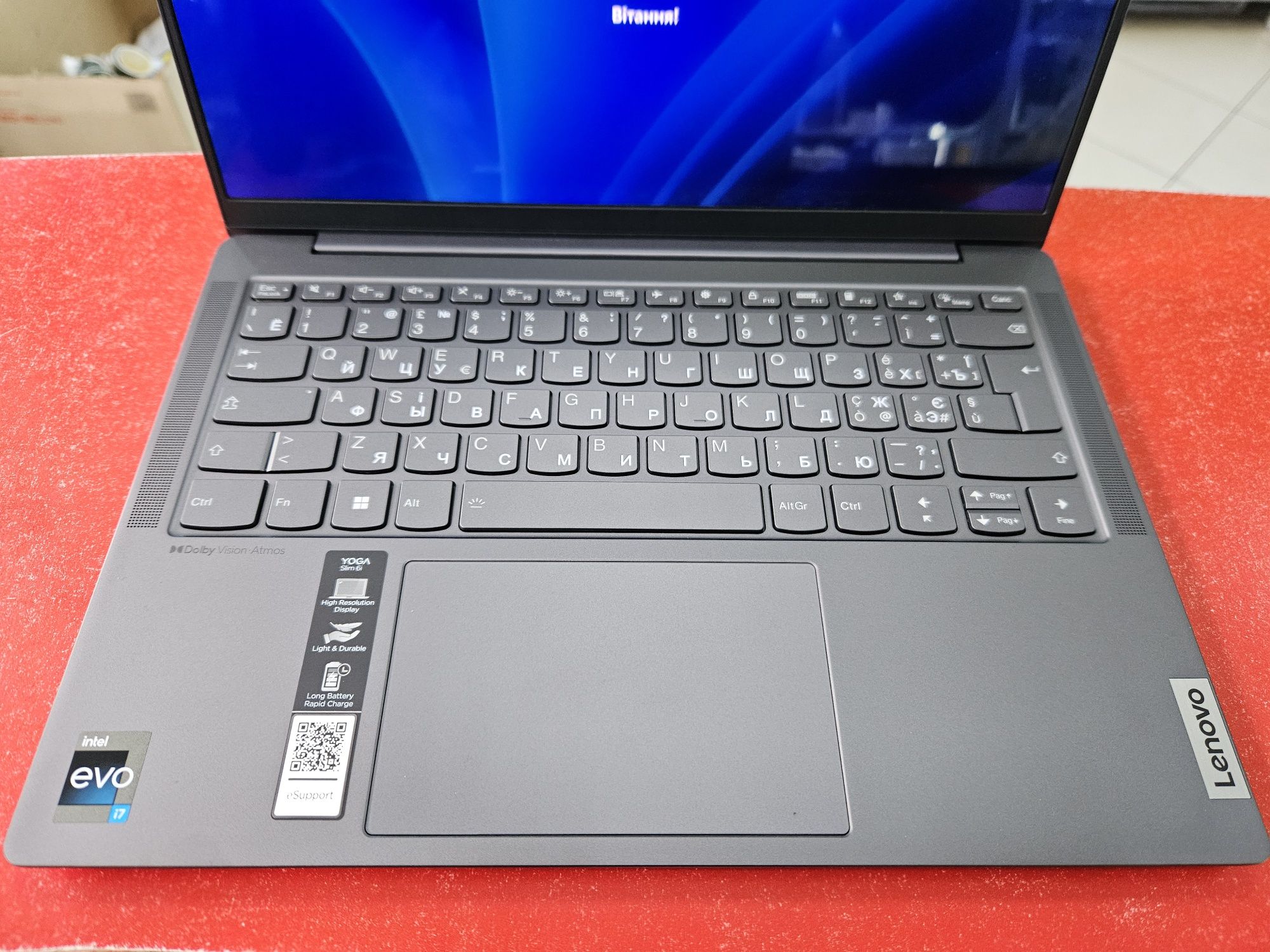 Lenovo Yoga Slim 6 14IAP8(14WUXGA Oled/i7-1270P/16Gb/512Gb/Win11)