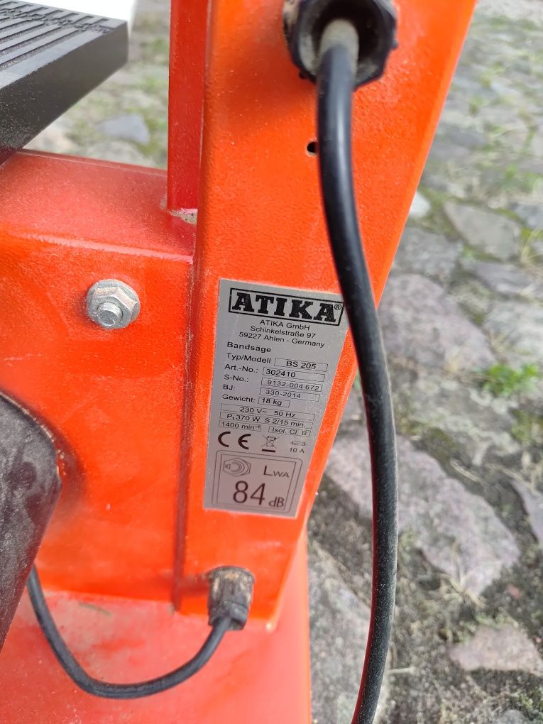 Atika bs205 pilarka tasmowa