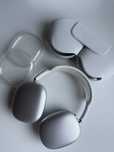 AirPods Max Silver stan idealny z ochraniaczami