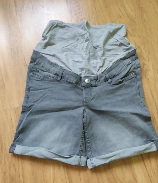 Spodenki szorty ciążowe szare 38 M