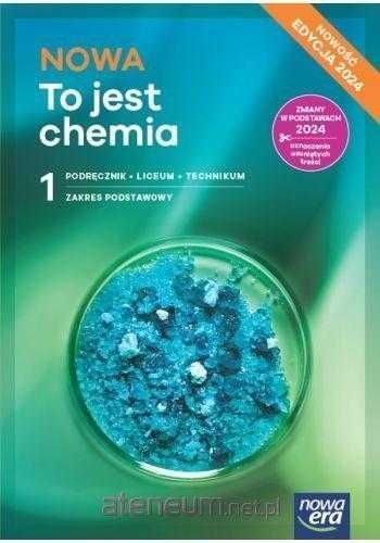 Nowa To Jest Chemia 1 EDYCJA 2024 Karty Pracy + Podręcznik Podstawowy