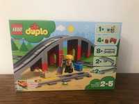 lego duplo 10872 train bridge and tracks puste pudełko