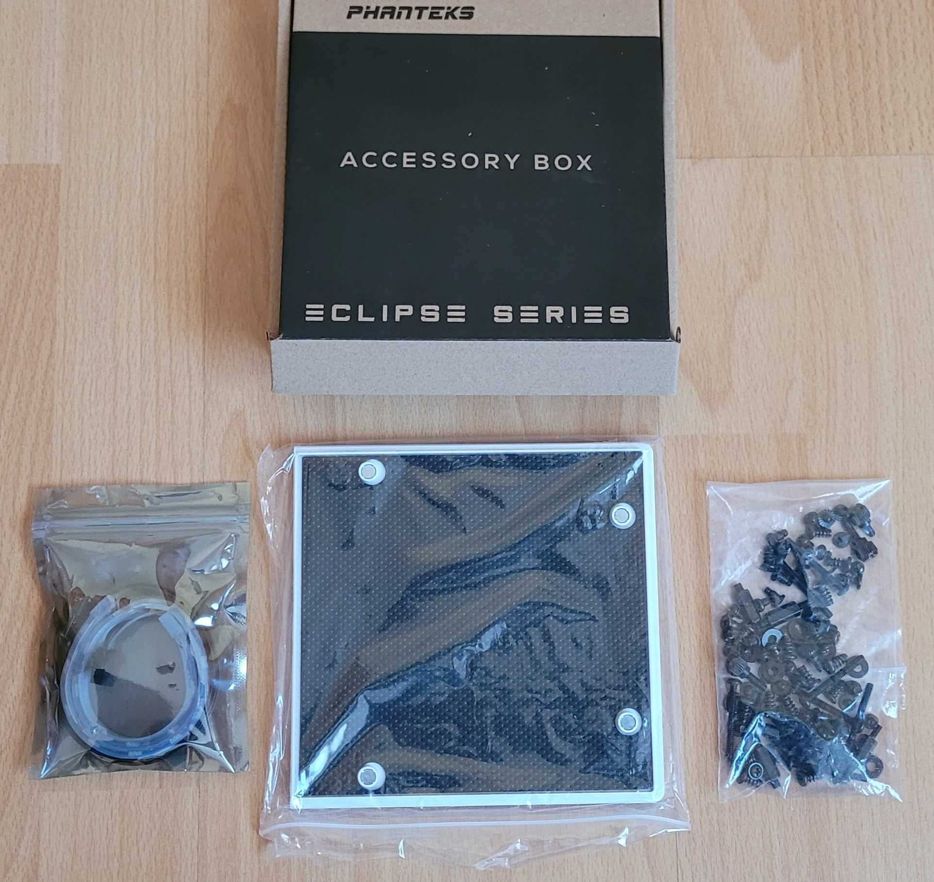 Phanteks Eclipse P400 Tempered Glass biała