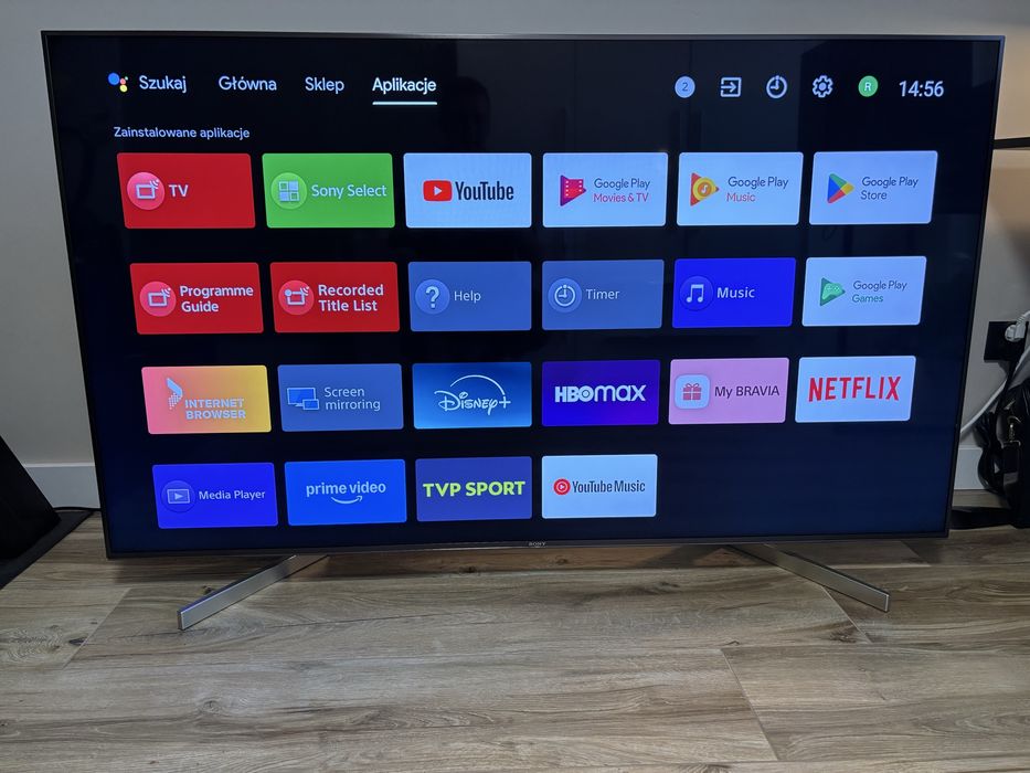 TV 65 cali SONY BRAVIA KD-65XF9005 smart TV