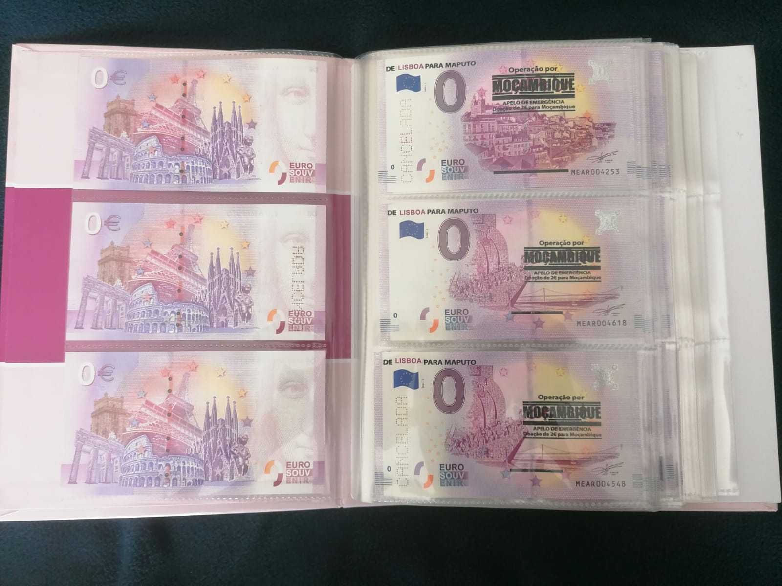 Souvenir Notas "0 euros" Variantes Selos Impressos!