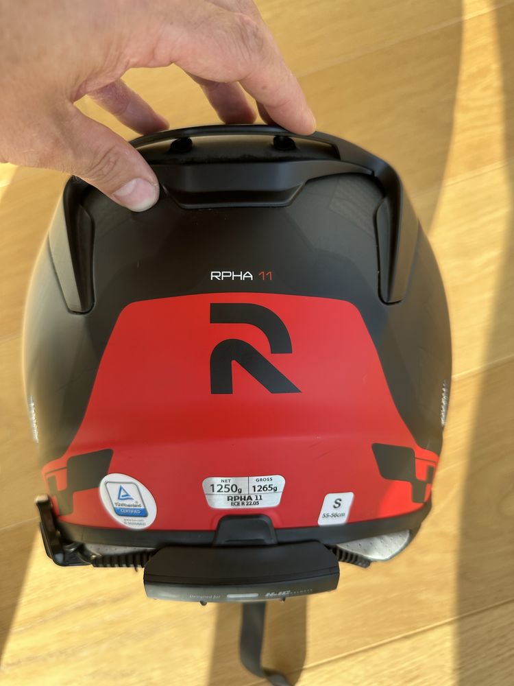 Kask HJC RPHA 11 + interkom, rozmiar S (55-56cm)