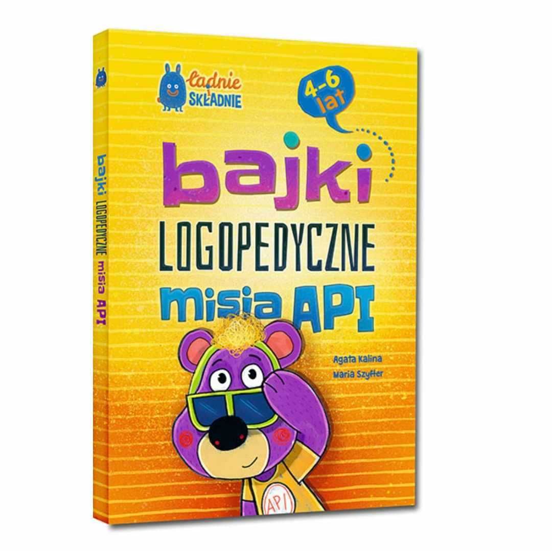 Bajki logopedyczne Misia API (4-6 lat) Agata Kalina, Maria Szyfter