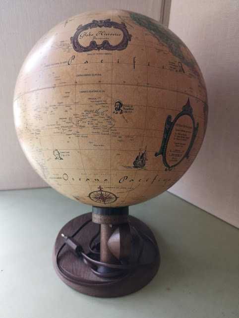 Globo Antigo com luz