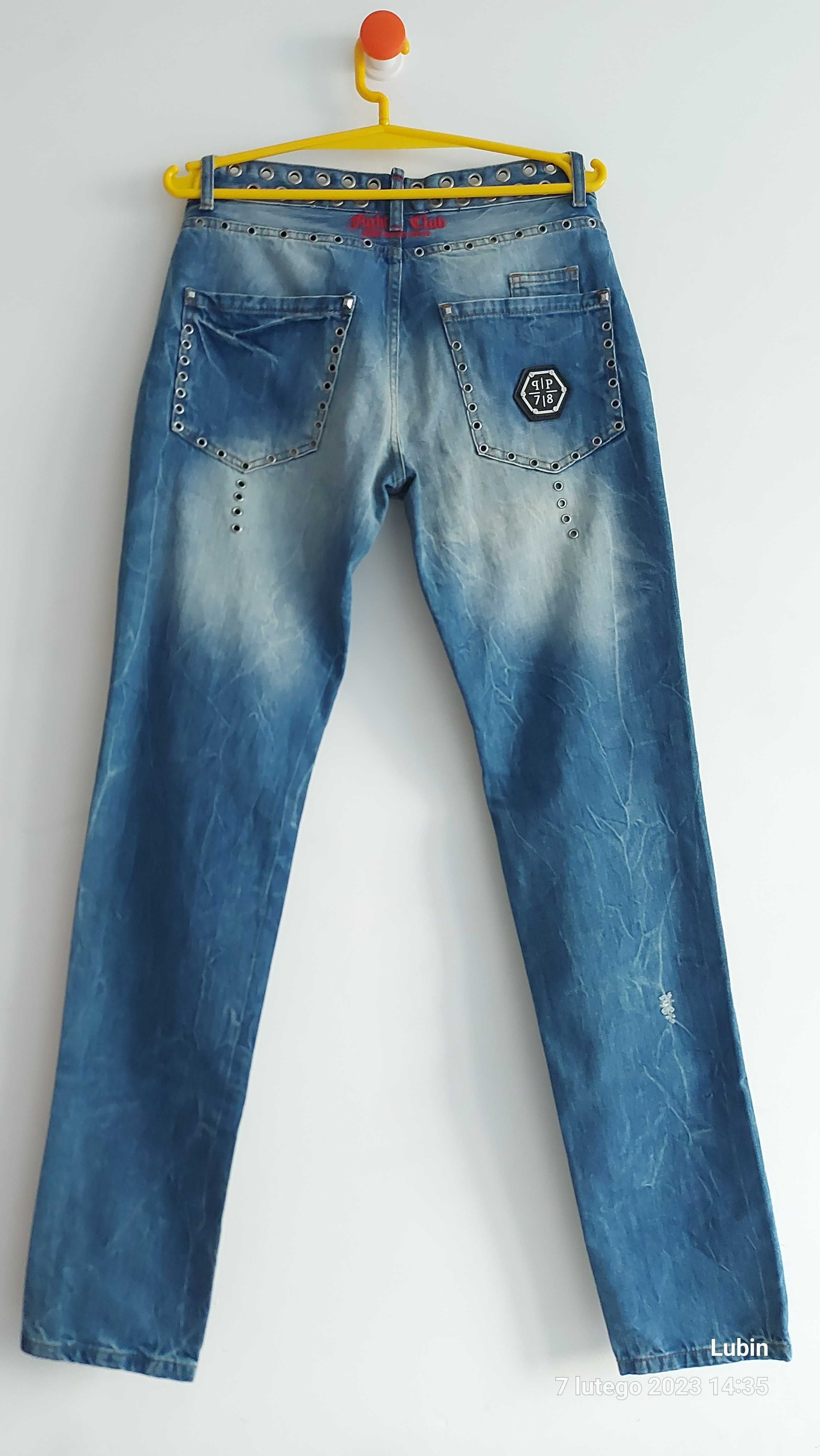 Spodnie Jeansy Męskie Philipp Plein 32/M