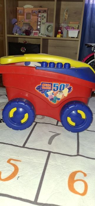 Тележка Mega bloks