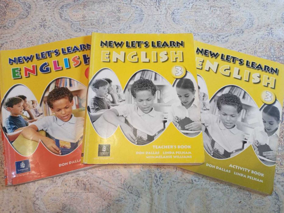 Комплект посібників з англійської мови New lets learn English 3