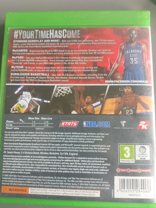 NBA 2K15 Xbox one