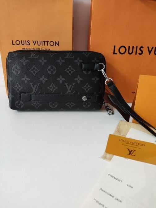 MĘSKI DUŻY Organizer Saszetka Torebka Louis Vuitton, skóra 6015