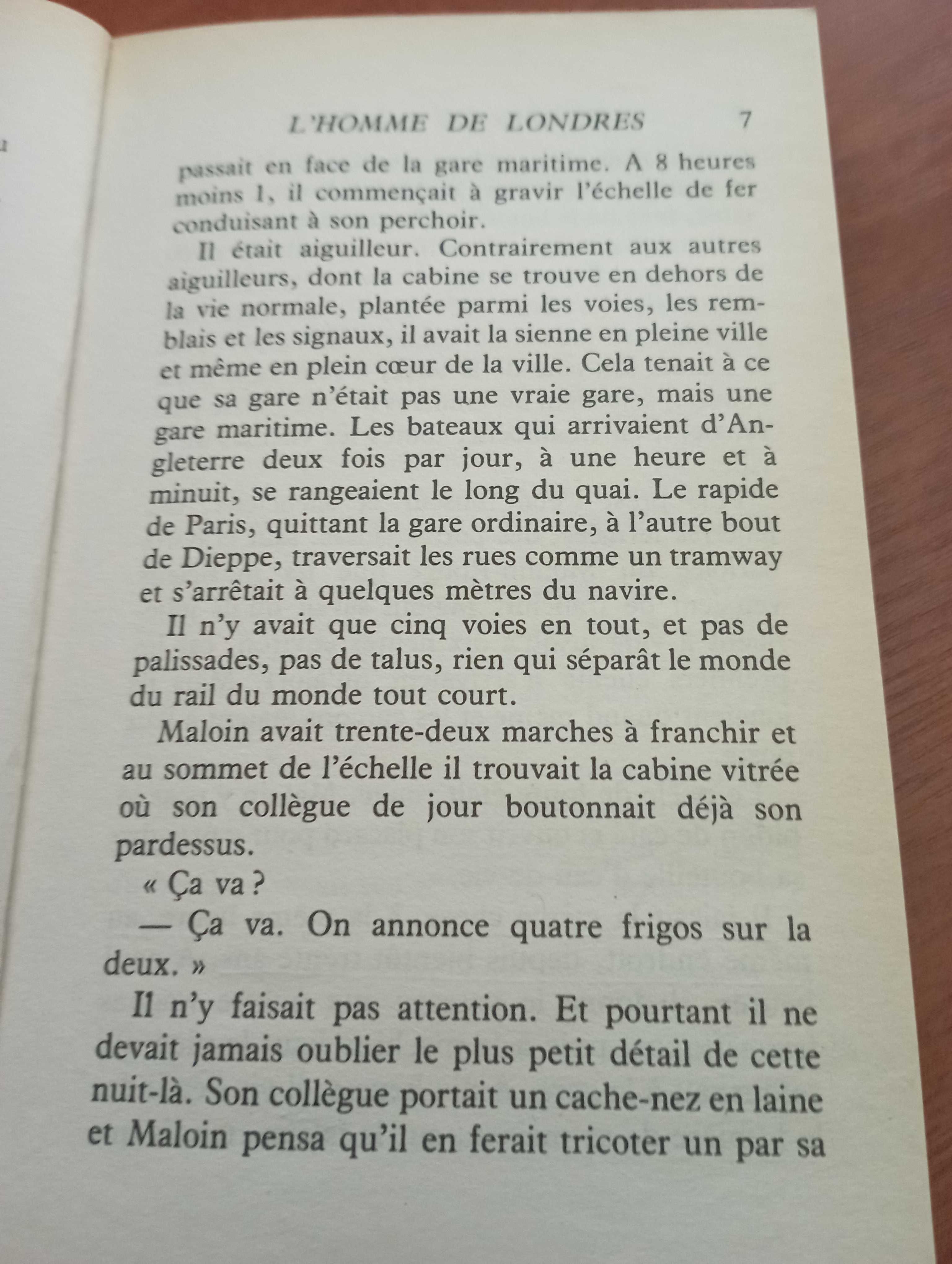 L'homme de Londres de Simenon