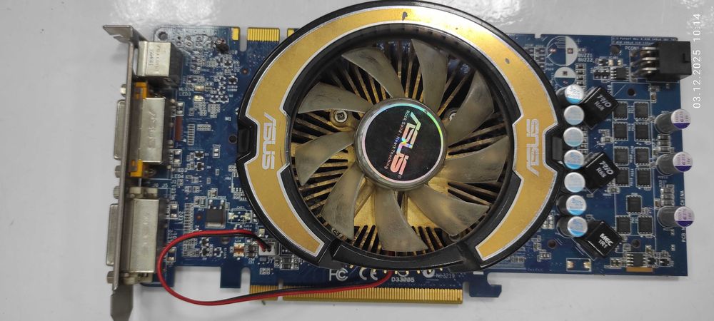Видеокарта Asus nVidia GeForce 9600GT 1 ГБ PCI-E