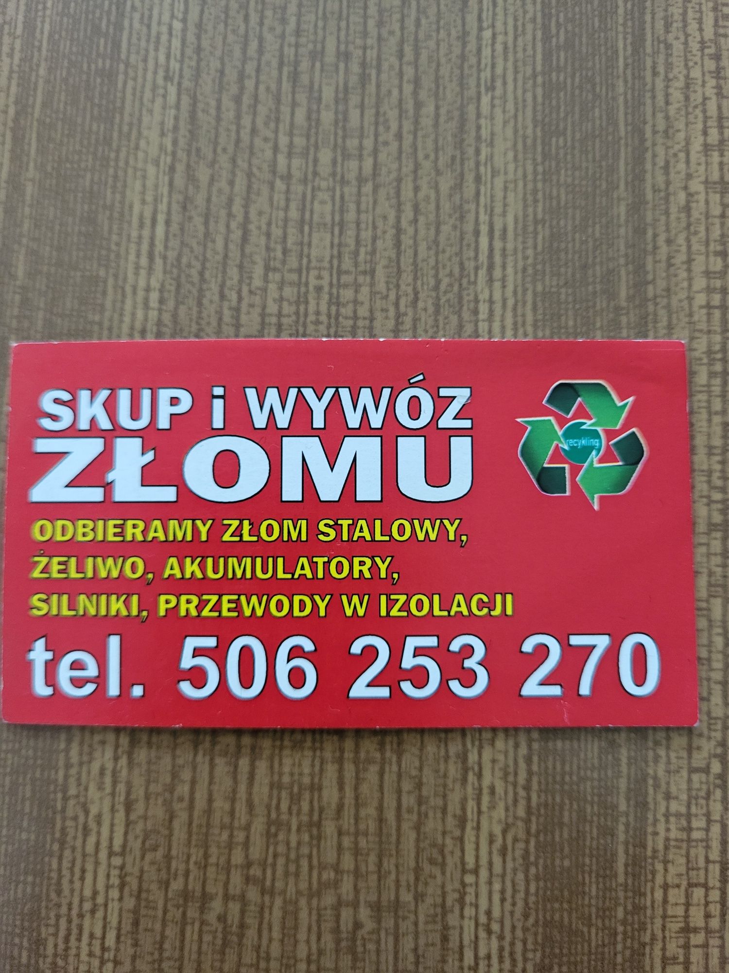 Wywóz Złomu-Skup Złomu