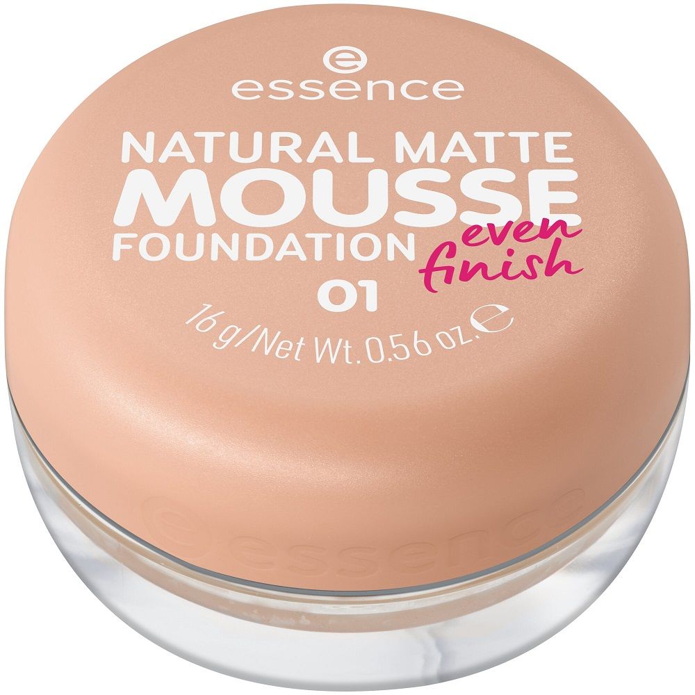 Essence Natural Matte Mousse Foundation podkład do twarzy w musie 01