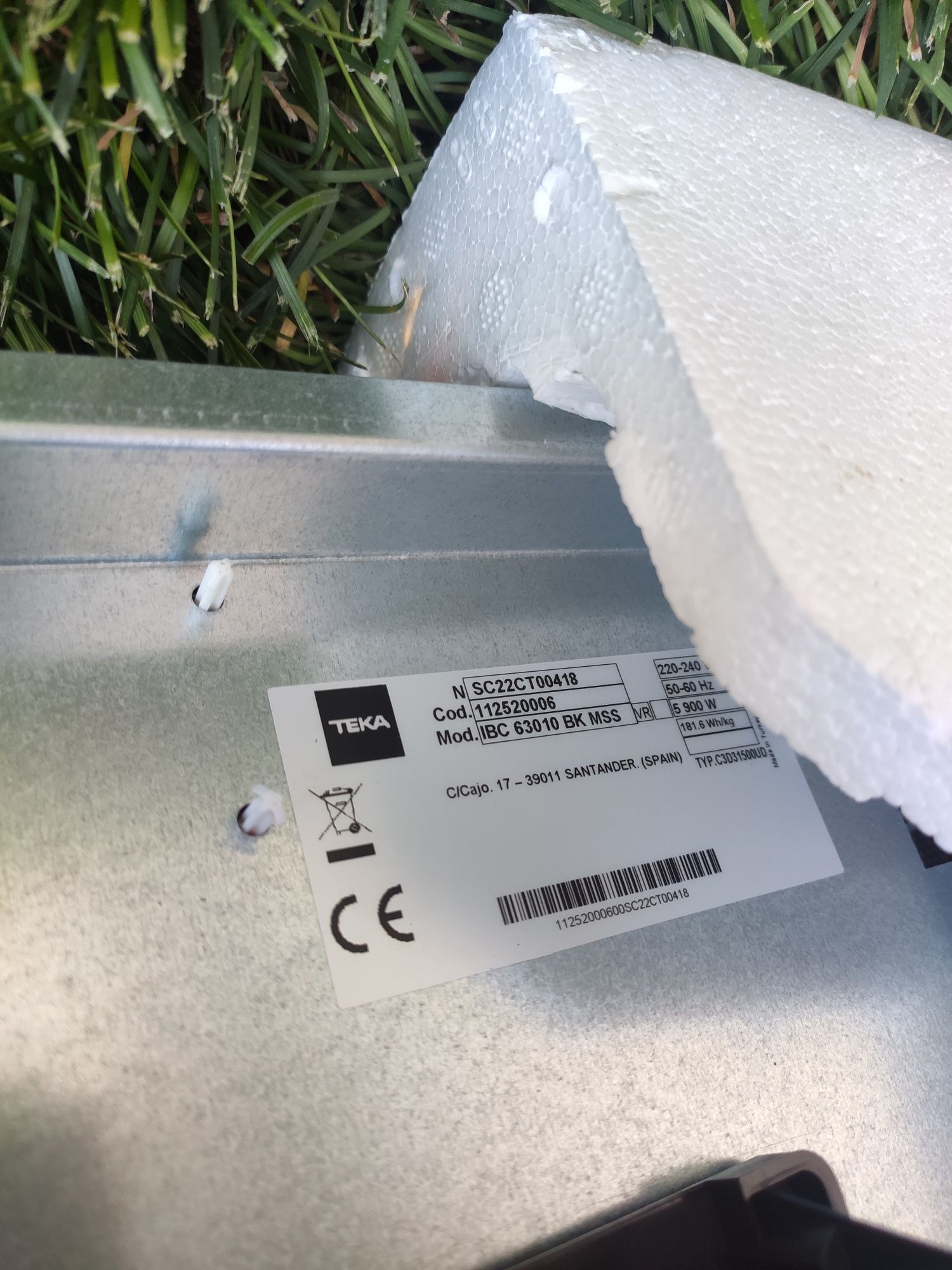 Placa de Indução Teka IBC 63010 BK MSS