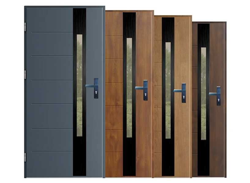 Drzwi Zewnętrzne Wejściowe Stalowe Mikea Ciepłe Do Mieszkania - SZYBKO