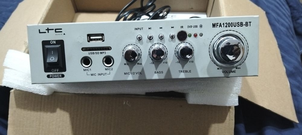 Amplificador som 12v