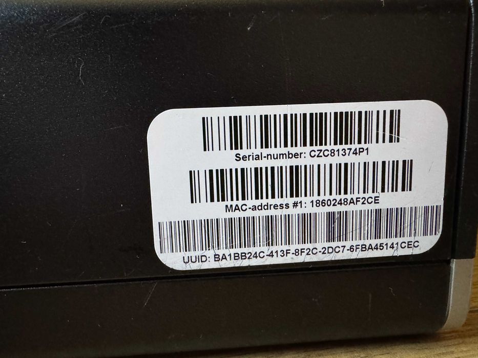 HP EliteDesk 800 G3 SFF - i7-7700 / 8GB RAM / 256GB SSD / Win10