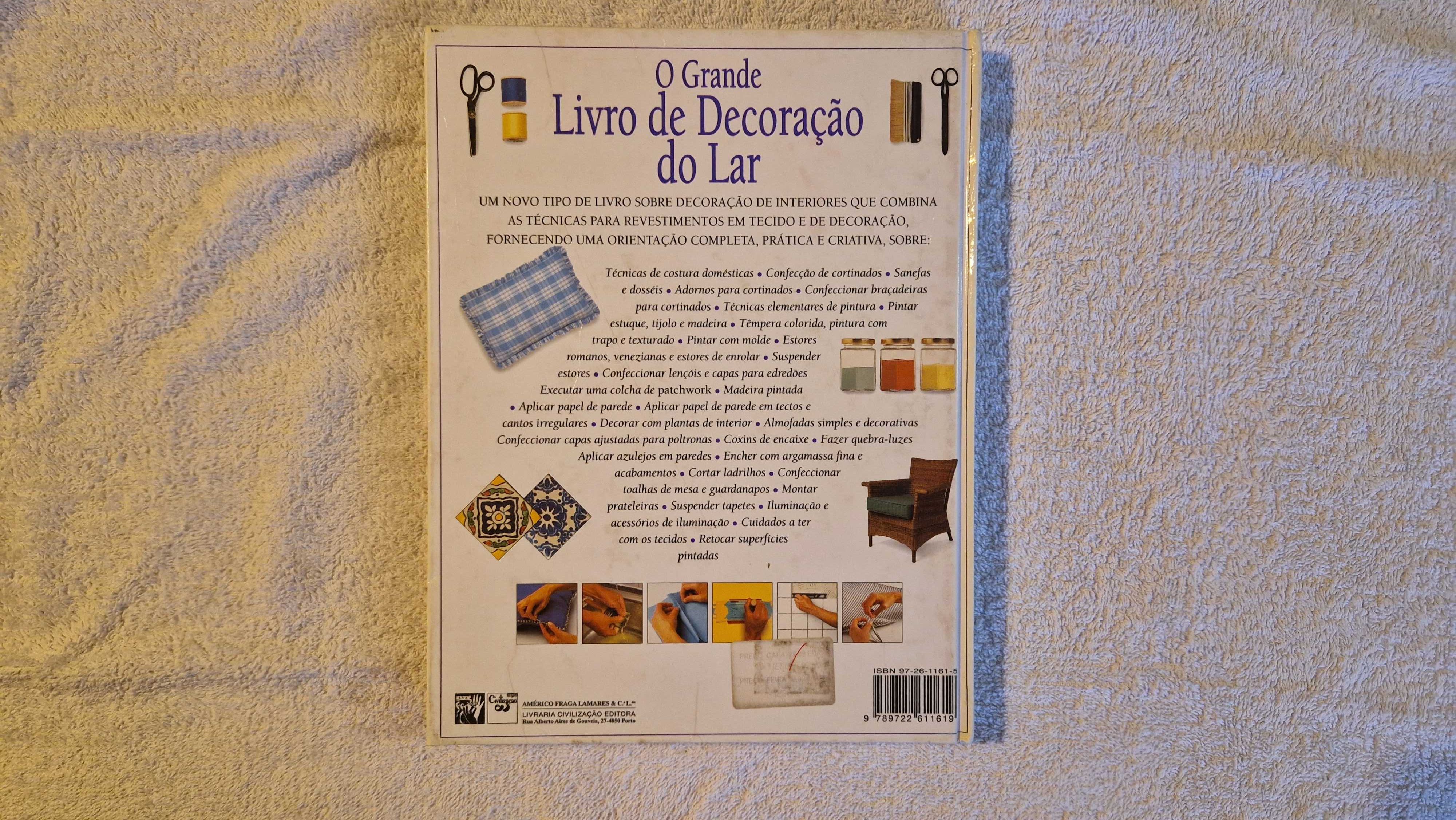 Livro "O Grande Livro de Decoração do Lar", de Nicholas Barnard