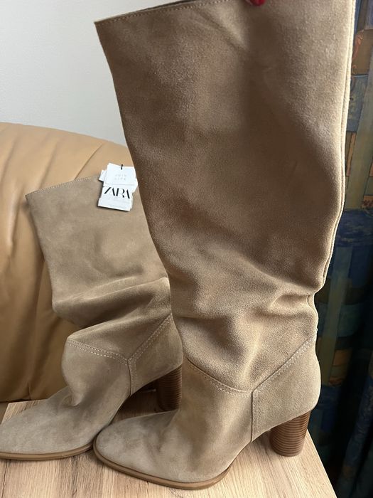 Сапоги ZARA новые