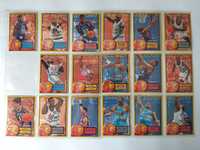 17 cartas NBA All star Fleer 1996