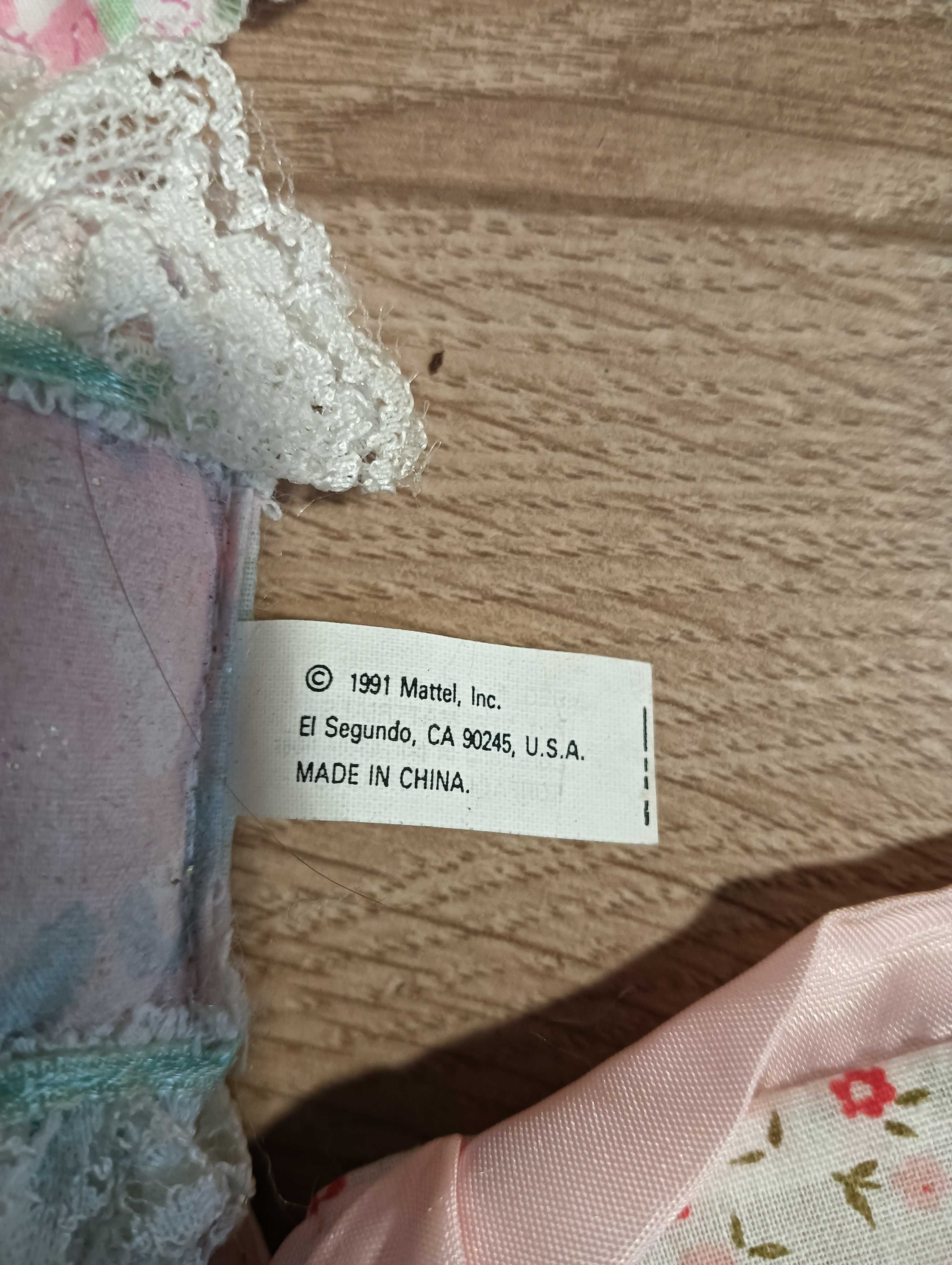 Zestaw poduszek pościeli dla lalki Barbie Mattel 1988 - 1992