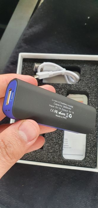 Staropolanka zestaw powerbank i wtyczka do ładowania