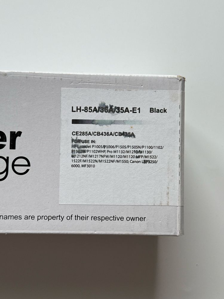 Toner do drukarki HP Laser Jet