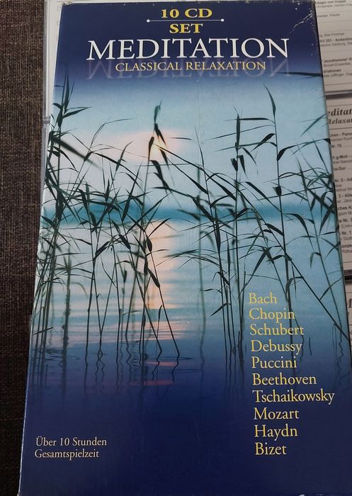 Meditation płyta 10 CD Classical Relaxation muzyka relaksacyjna