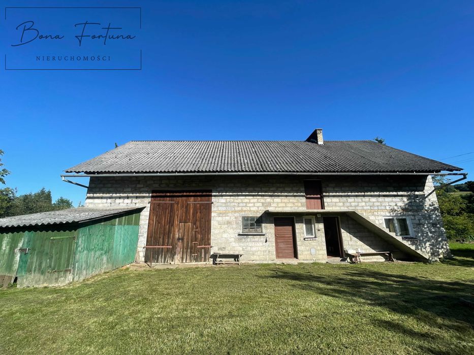 Do sprzedaży budynek mieszkalno-gospodarczy pow. 250 m2 Glinik Polski