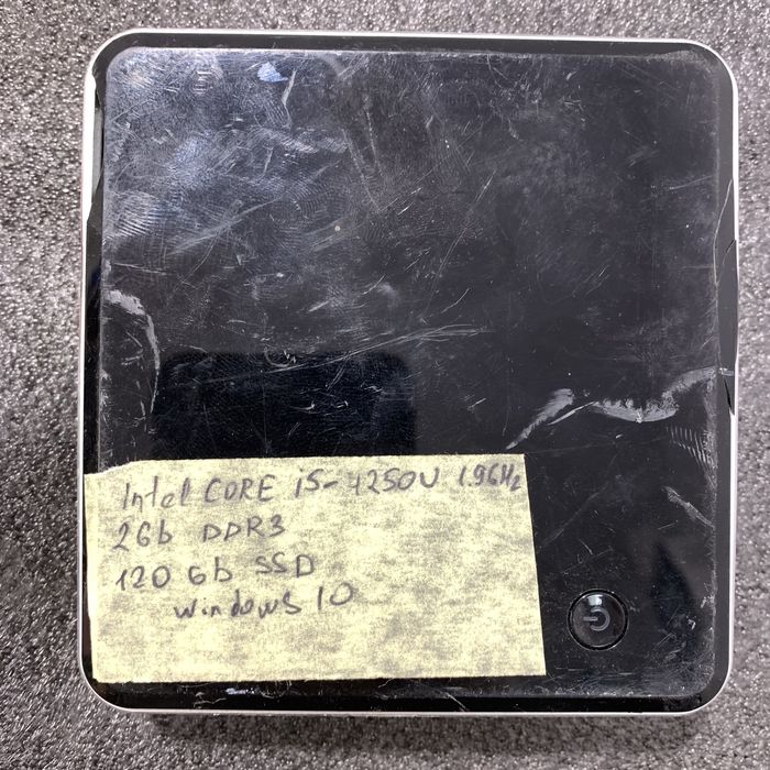 Мини ПК Hеттоп INTEL NUC Core i5 4250U 4х2.6GHz 4Gb DDR3 120Gb SSD бу