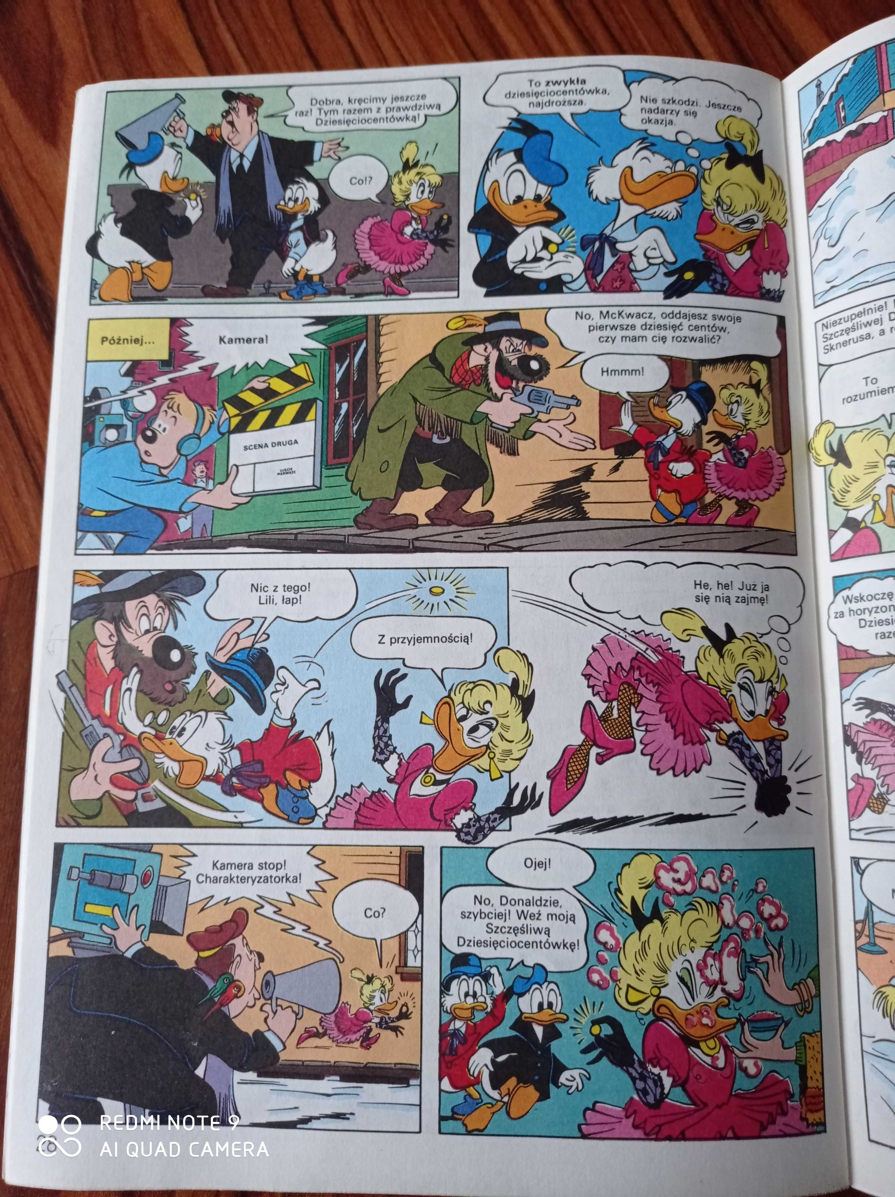 Komiks Mickey Mouse - 8/1991 - wersja polska w doskonałym stanie