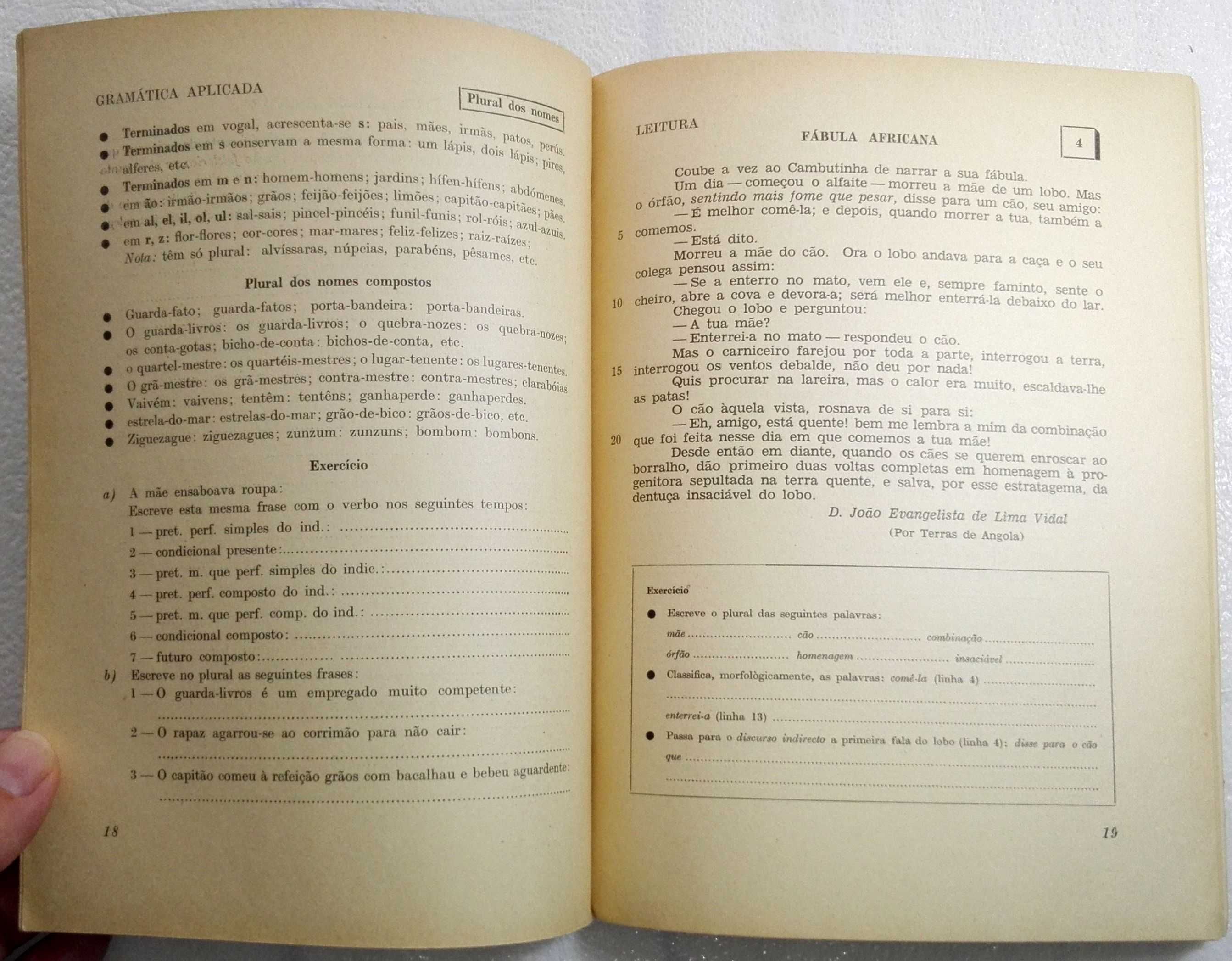 Caderno Teórico-Práctico de Português - 6ª classe (mui antigo)