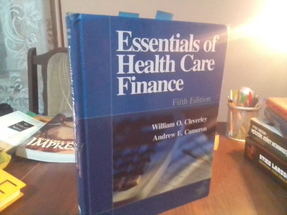 Essentials of health care and finance