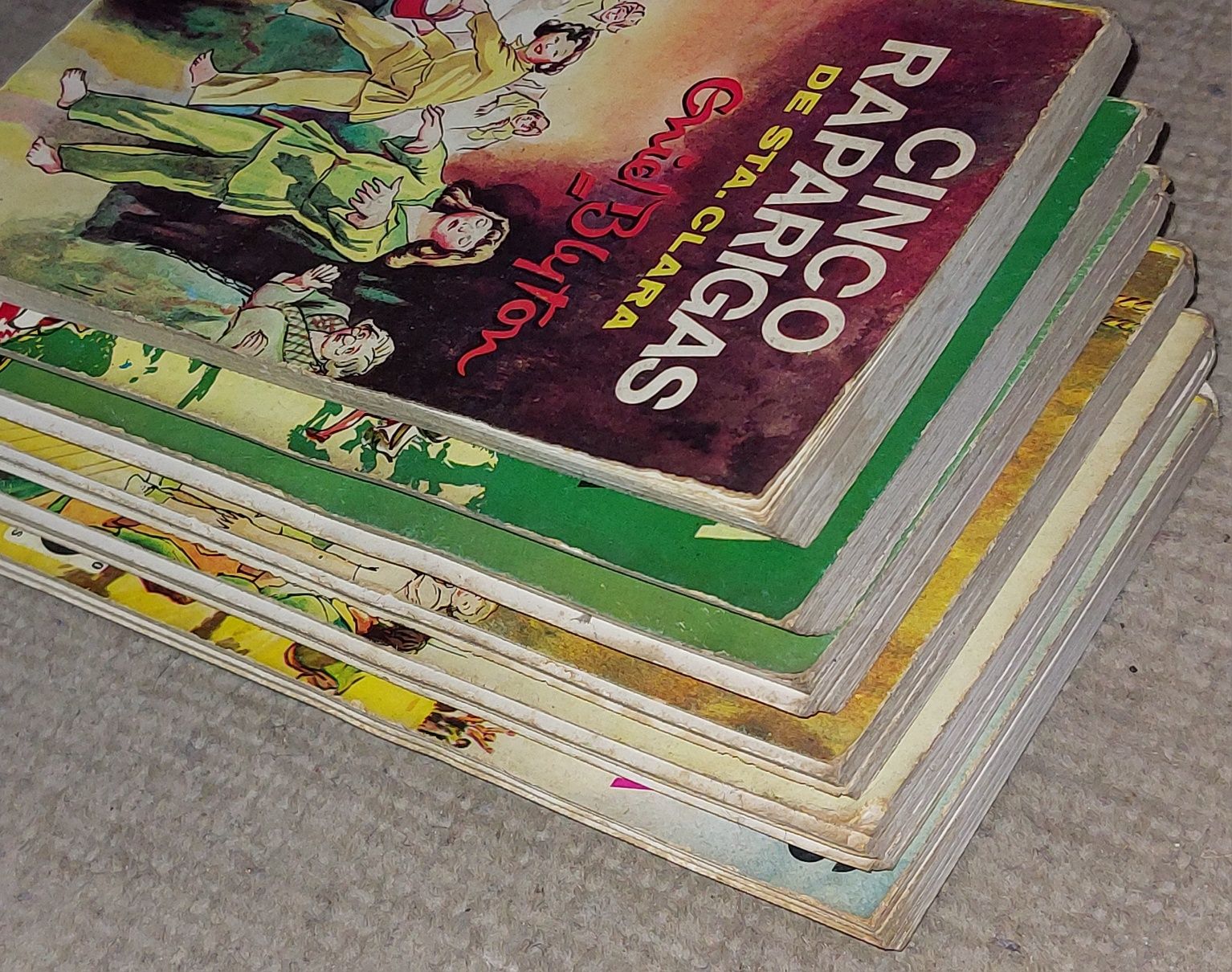 Coleção completa 6 livros As Gémeas, Enid Blyton, anos 80
