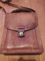 Bolsa tira-colo Bugaty 100% couro (Vintage)